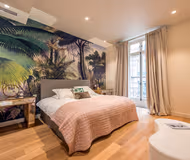 Luxury bedroom at The Grenelle Suite Serviced Apartment, Palais-Bourbon