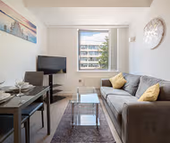 Living area at Crescent Properties