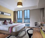 Bedroom at Citadines Xingqing Palace Xi'an