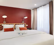 SUMPTUOUS IN EVERY SENSE WITH LARGE FRENCH WINDOWS-PERCHED NEXT TO LE LOUVRE