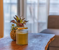 Living area at Silverine Tower Serviced Apartments, Dubai Marina