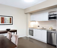 Stunning living area in Quest Ballarat