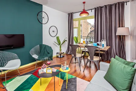 Living room at Diagonal - Francesc Macia
