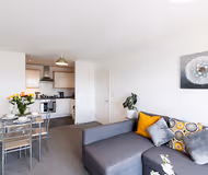 Living area - 2 bed apartment