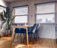 Dining area at Stylish Urban Retreat: West LDN!