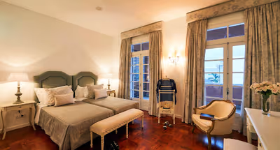 Bedroom at Rua Travessa Pereira D'eça Street Apartment