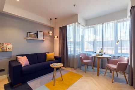 Living space - 1 bed apartment