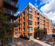 Exterior of Apartments in Northern Quarter Manchester