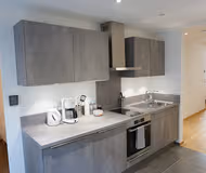 Kitchen at Rue Philippe Serviced Apartment