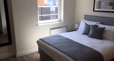 Bedroom at Solstice House