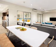 Stunning living area in Quest Eight Mile Plains