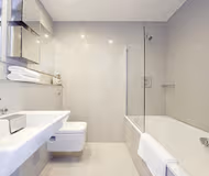 Bathroom at Templeton Place by Supercity Aparthotels