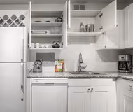 Luxury kitchen at N Dewitt Pl Serviced Apartment #705 Serviced Apartment, Gold Coast