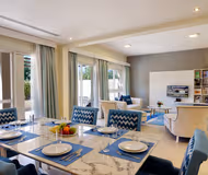 Dining space at Al Riffa Apartments