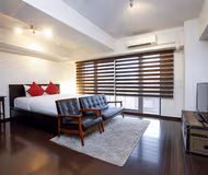 Comfy living area at Horitome Serviced Apartment