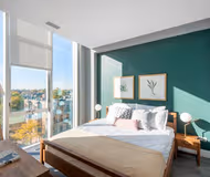 Luxury bedroom at West Division Street #603 Serviced Apartment, Wicker Park