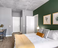 Bedroom at Ohio Street #604 Serviced Apartment, Streeterville