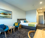 Stunning living area in Quest on Manchester