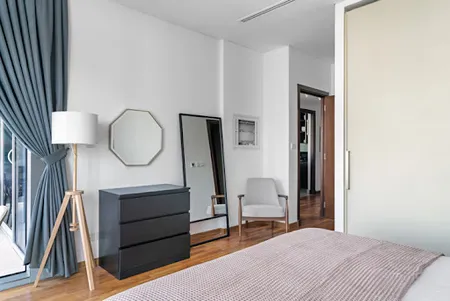 Al Mustaqbal Street Serviced One Bedroom Apartment