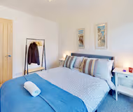 Luxury bedroom at Charming 2 Bed Victorian Terrace