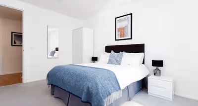 Bedroom at Clover Court