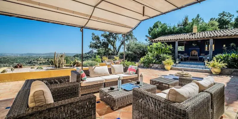 Village of Grimaud Villa With Views of St Tropez