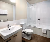 Living area - 1 bed apartment