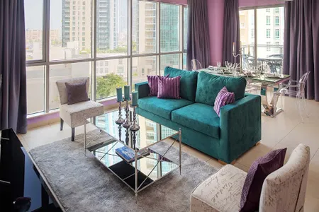 Living area - 2 bed apartment