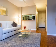 Living area at Studio Apartment at West 89th Street