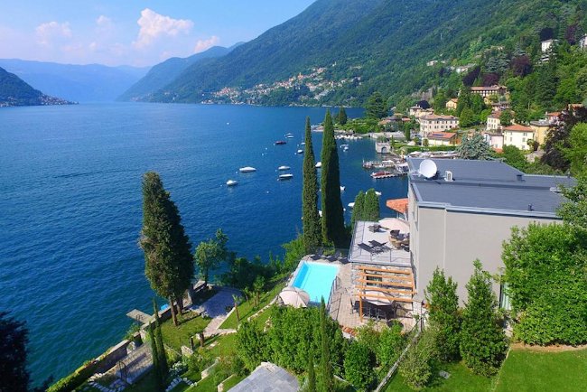 ULTRA MODERN LUXURY RETREAT ON THE FIRST LINE OF LAKE COMO!