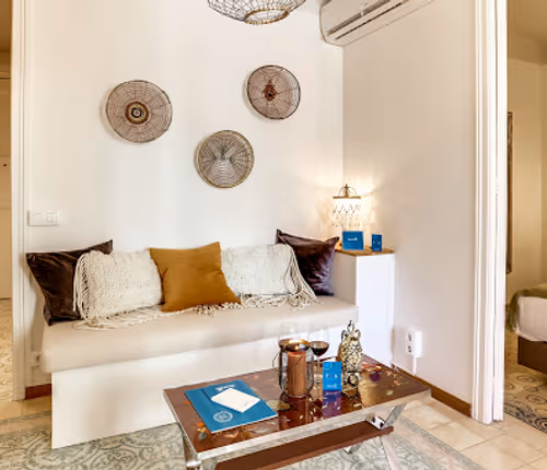 Living room at Rosemarine II