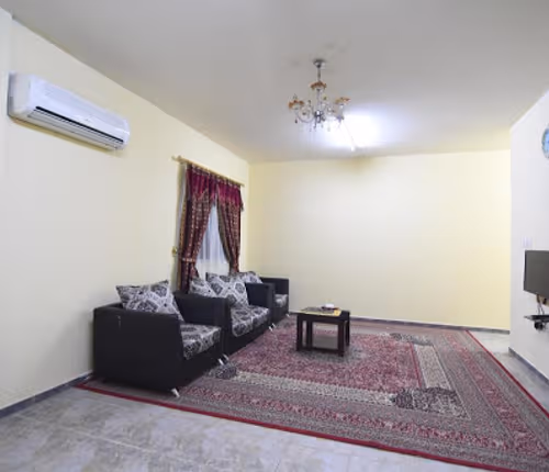 Living room at Al Kharj Road Serviced Apartment