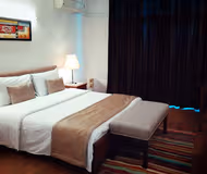 Cosy living area in Gurgaon Apartments in Sushant Lok Phase I