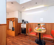 Sitting area at  Forenom Aparthotel Tampere