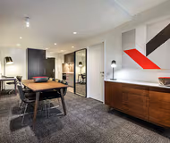 Stunning living area in Quest Abbotsford