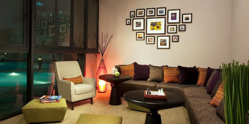 Stunning living area in Somerset Grand Hanoi