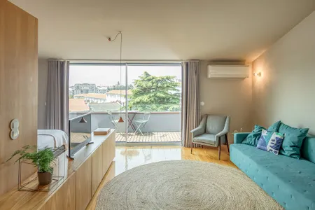 Luxury studio apartment at Baumhaus Serviced Apartments