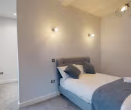 Master bedroom at Grand Stay Apartments Birmingham