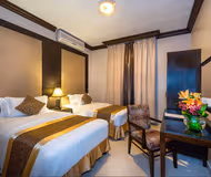 Luxury bedroom at Al Ihssa Street Serviced Apartment