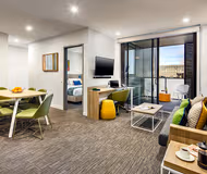 Stunning living area in Quest Dandenong Central