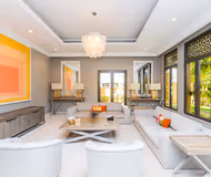 Beautiful Living Area in this Dubai Villa