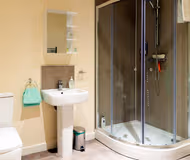 Luxury en-suite bathroom at St Edmund House - Ipswich