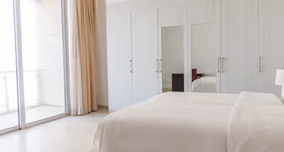 Bedroom at IBN Salman Road Serviced Apartmet