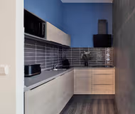 Gym | Elegant space with balcony in CORU House