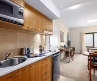 Stunning living area in Quest Bendigo Central