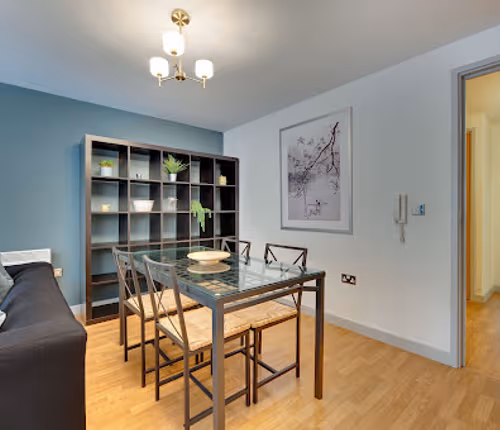 Dining space at Gateshead apartment