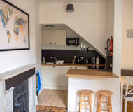 Full kitchen at Ipswich Central Apartment