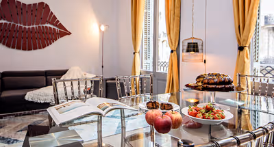 Dining space at Urqui City Center