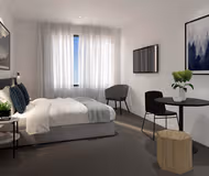 Stunning living area in Quest New Quay