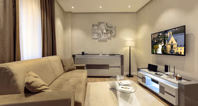 Liberté Serviced Apartment living room